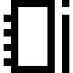 Notebook And Pen 1284 SVG Icon